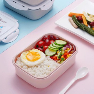 保鮮盒 保溫盒 飯盒 餐具 便當盒上班族微波爐飯盒塑膠分格便當盒大容量分3格可加熱學生分隔餐盒