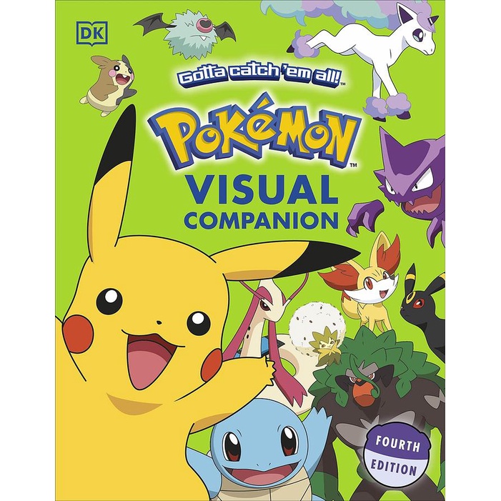 Pokemon Visual Companion (Fourth Ed.)/寶可夢圖像百科(第四版)/DK eslite誠品