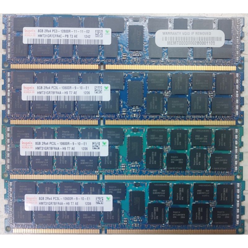 [機房備品] 伺服器用 記憶體 高品質 DDR3 PC3-10600R RAM 8GB REG ECC