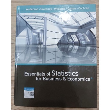 快速出貨 Essentials of Statistics for Business Economics 8 8e