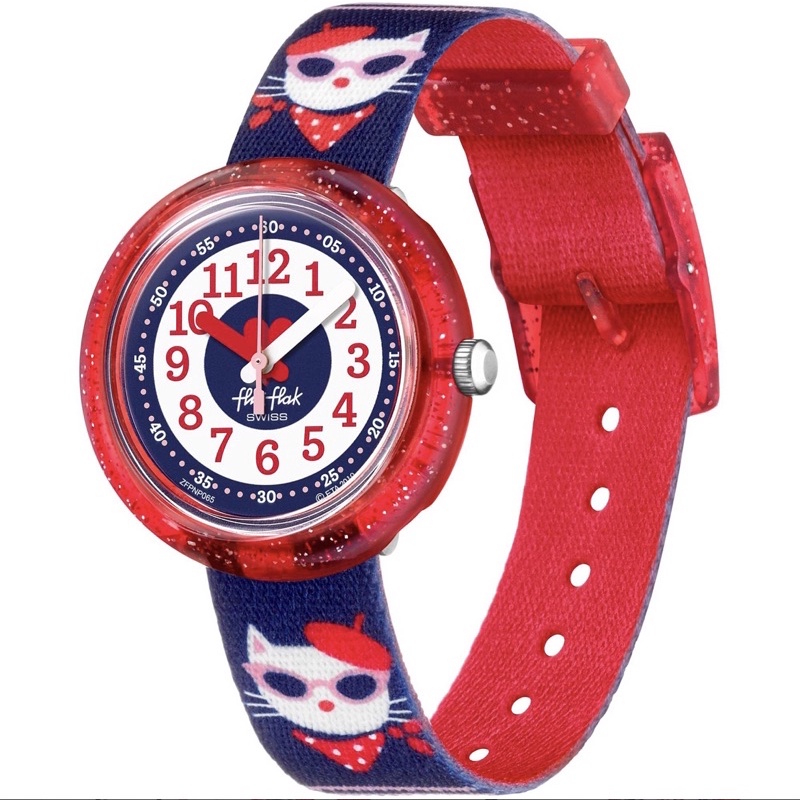 Swatch 童錶品牌 Filk Flak  FPNP065全新正品 100%瑞士製造 男女童  防水防震 2年全球保固