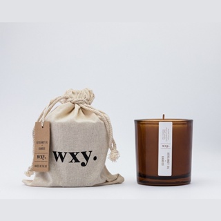 【HOLA】英國wxy Amber蠟燭142g-佛手柑油 & 竹