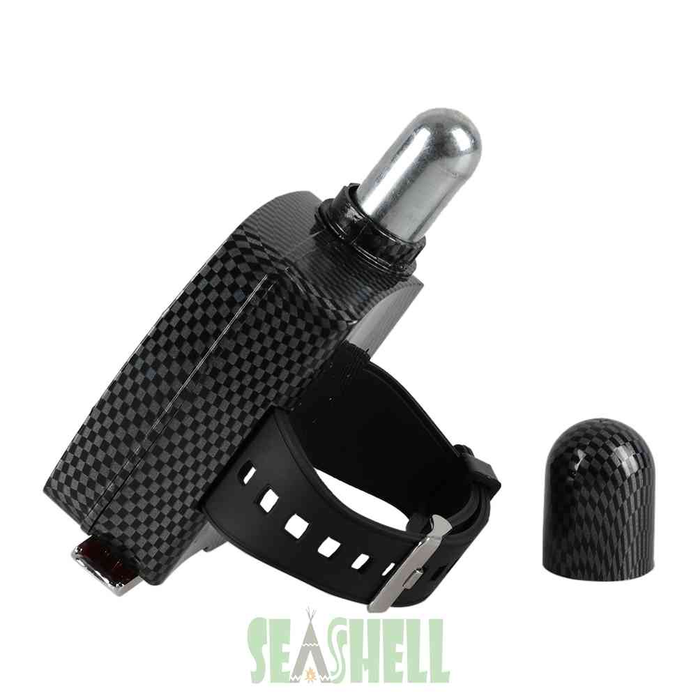 [Seashell02.tw] 便攜腕帶 防溺水 應急帶充氣氣囊救生手環 游泳涉水求生用品 （不含氣瓶）
