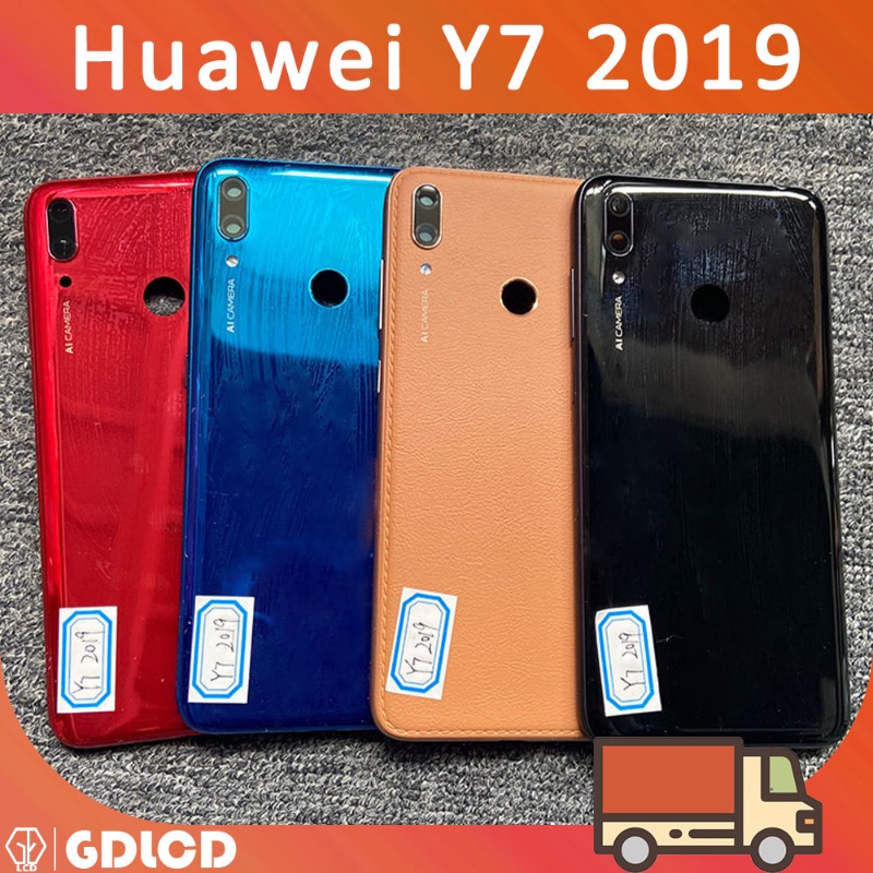 適用於華為 Y7 2019 Y7 Prime Pro 2019 後蓋電池蓋外殼後門外殼