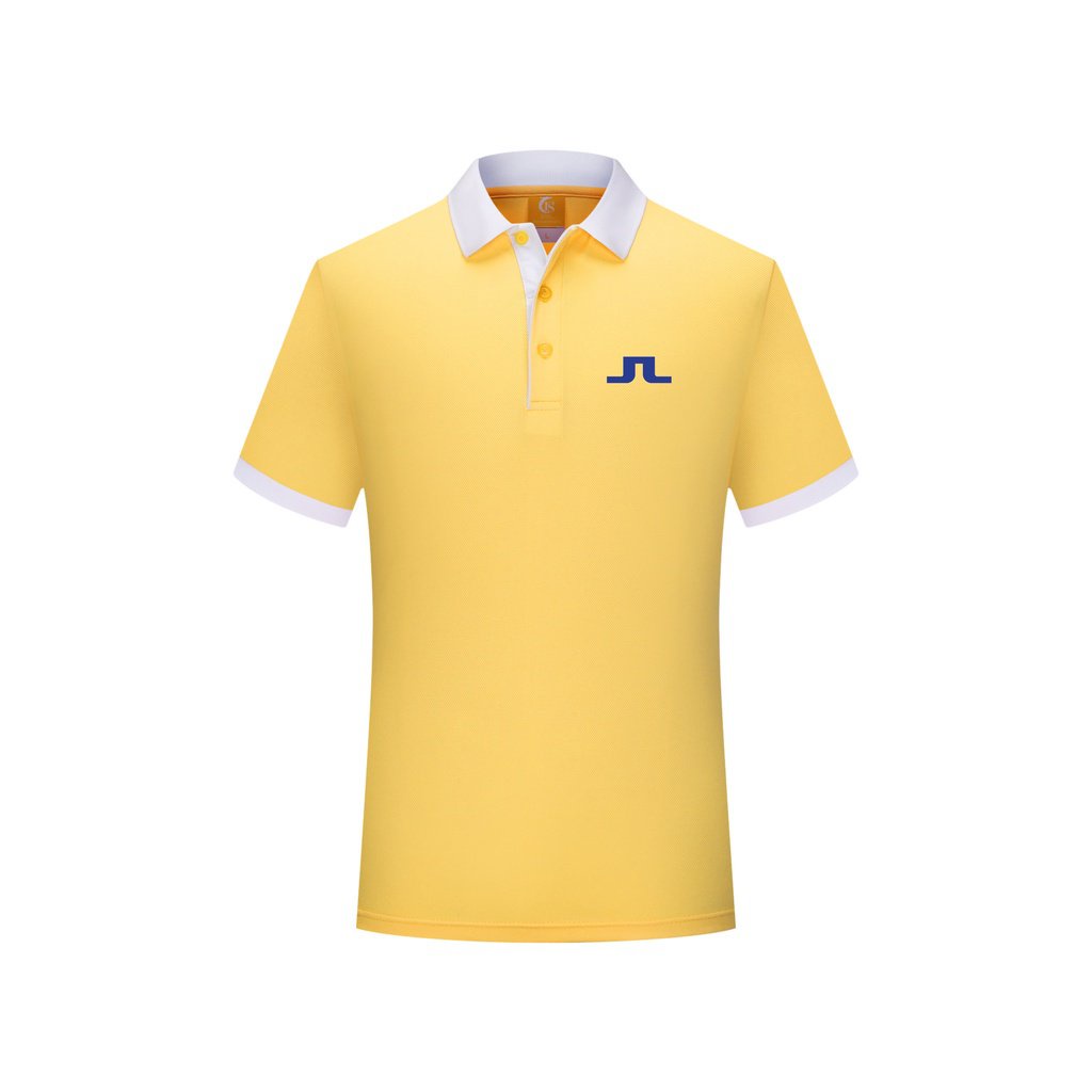 J.lindeberg 2022夏季新款拼色男士高爾夫運動短袖T恤透氣POLO衫JL001