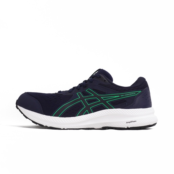 Asics GEL-Contend 8 4E 男 慢跑鞋 運動 路跑 超寬楦 舒適 深藍 [1011B679-401]