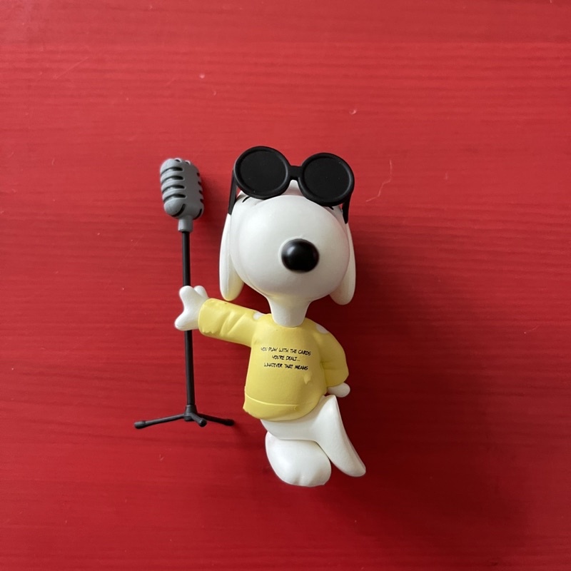 全新 現貨2016年Medicom toy snoopy gauze shirt snoopy麥克風史努比公仔