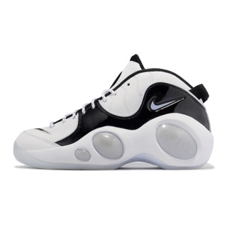 Nike 籃球鞋 Air Zoom Flight 95 黑 白 車輪鞋 Kidd 男鞋 復古 休閒 DV0820-100