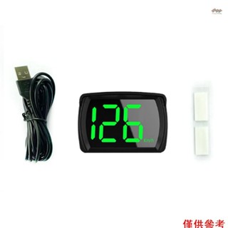 Fayshow01 汽車 HUD 抬頭顯示器 KM/H MPH GPS 數字車速表,帶 LED 大字體顯示,適用於汽車卡