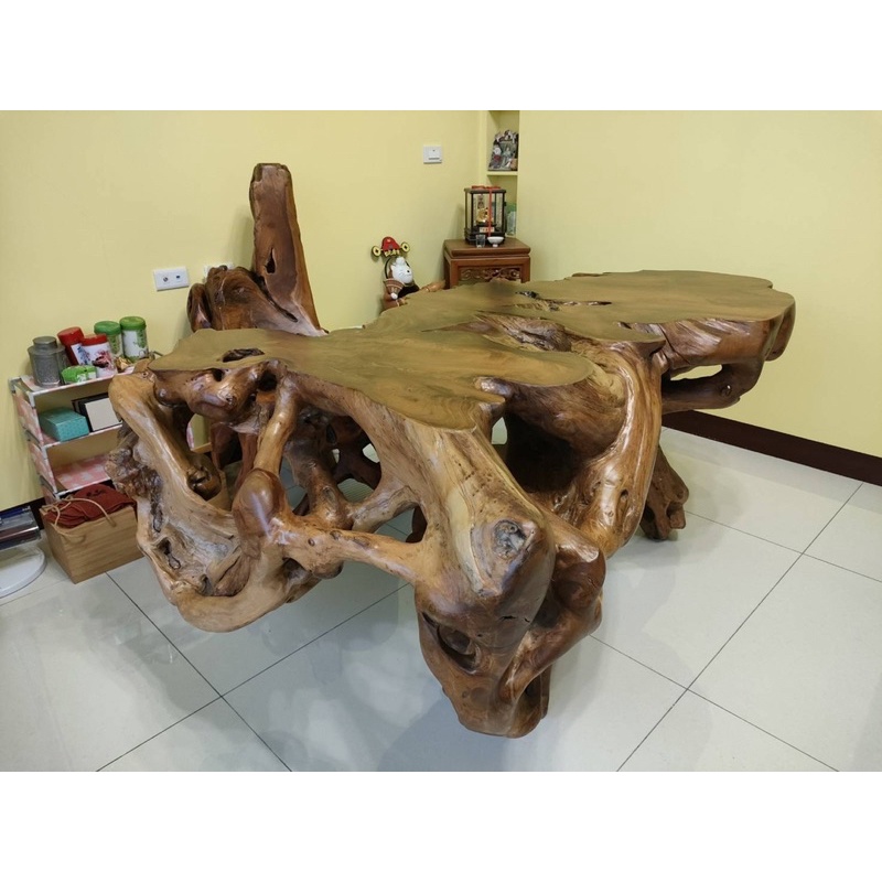 印尼柚木桌 （含主人椅！）