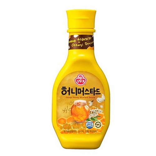 韓國不倒翁 蜂蜜芥末醬(265ML)【愛買】
