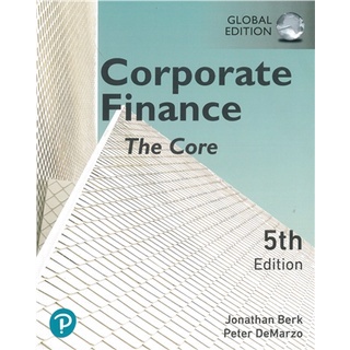 現書&lt;姆斯&gt;Corporate Finance: The Core 5/E BERK 9781292431611 &lt;華通書坊/姆斯&gt;