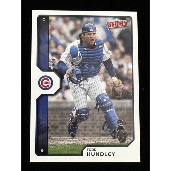 MLB 紅人隊 CUBS TODD HUNDLEY 托德·洪德利球員卡 市面上極稀少卡 賣場最便宜 （非NBA、T1)
