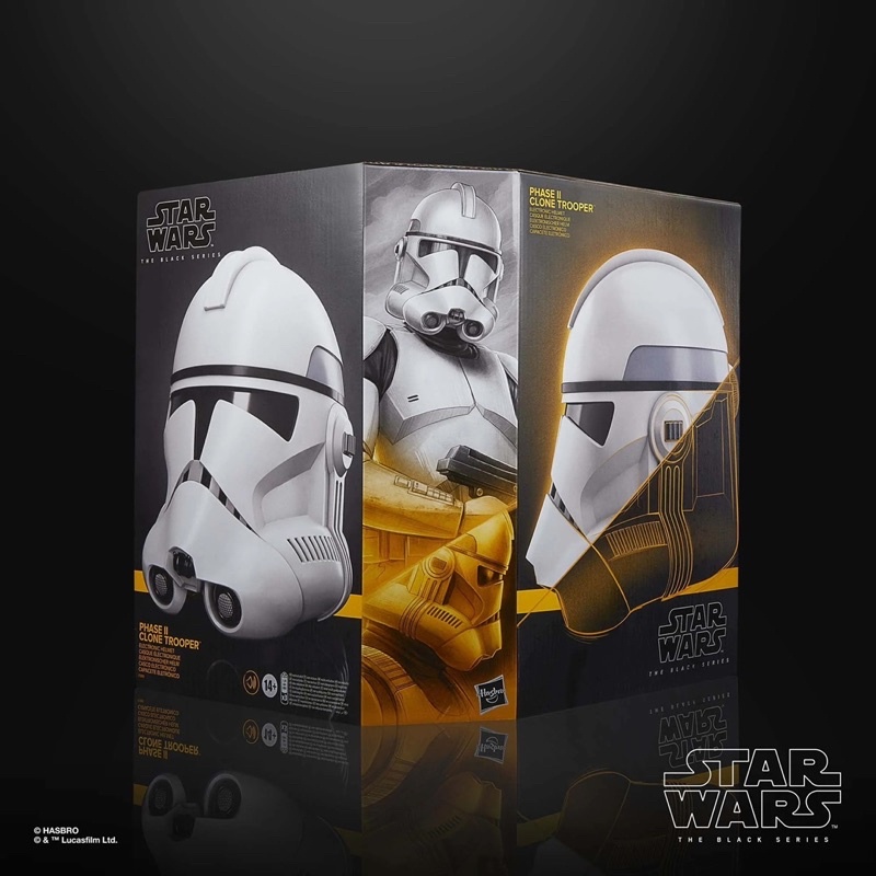 【BWT】Star Wars 星際大戰 經典 黑標 克隆人士兵 收藏頭盔 - Clone Trooper 全新現貨