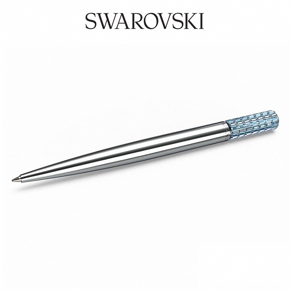 SWAROVSKI 施華洛世奇 LCT002 圓珠筆藍色, 鍍鉻