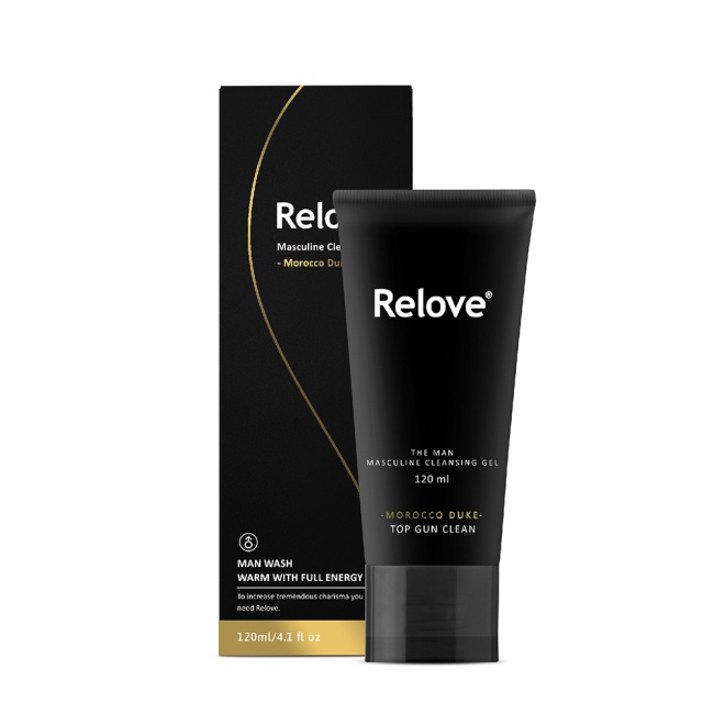 Relove 男性專用私密潔淨凝露-摩洛哥公爵(溫感)120ml