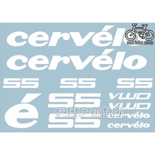 Cervelo S5腳踏車貼紙山地腳踏車死蠅人格架防晒防水反光貼 不傷漆面