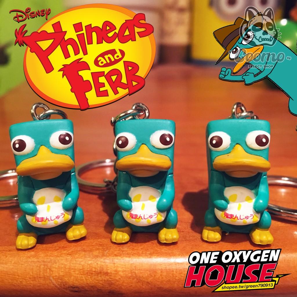 Coomo 🎊感恩回饋🎊日本Disney 飛哥與小佛泰瑞鴨嘴獸 鑰匙圈吊飾 玩具Phineas and Ferb公仔