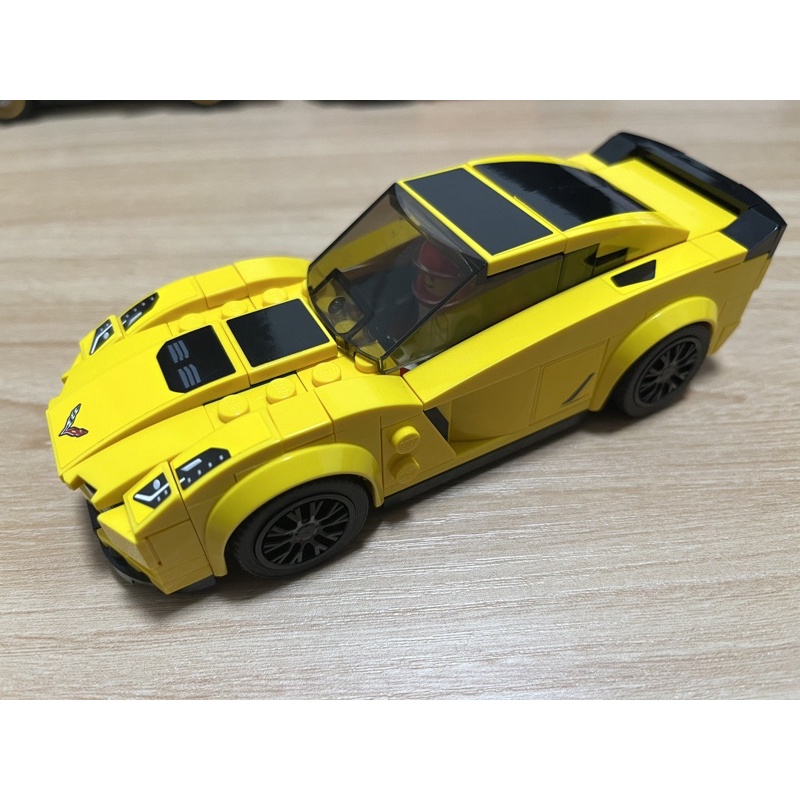 二手 樂高 LEGO 75870 極速賽車系列 Chevrolet Corvette 雪佛蘭 Z06