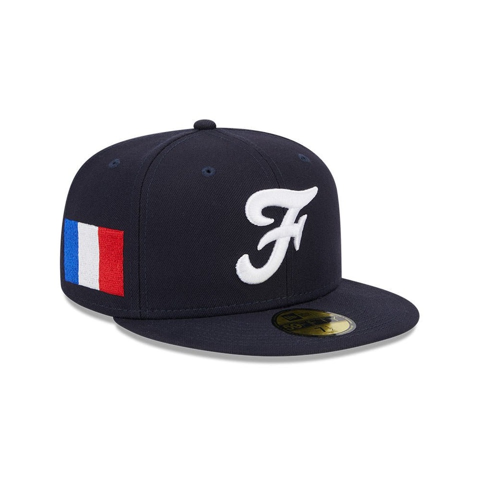 代購 2023 WBC 世界棒球經典賽 NEW ERA 59FIFTY 法國隊 全封式棒球帽 法國隊棒球帽 各國棒球帽