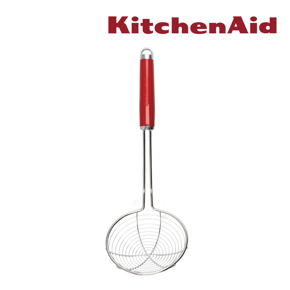 【HOLA】KitchenAid 經典系列 濾勺-經典紅