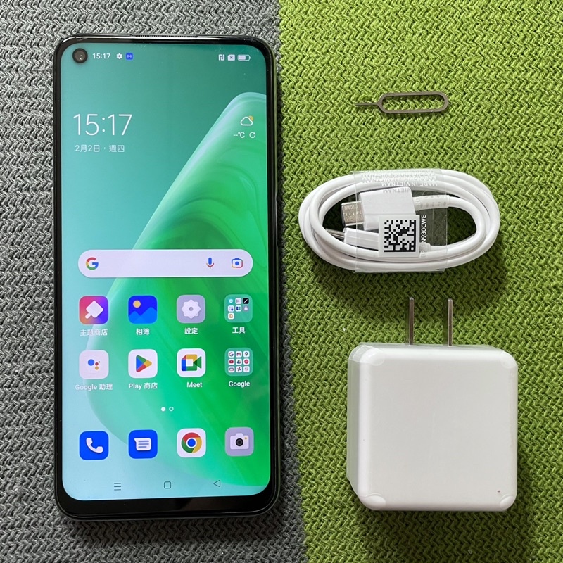 OPPO A74 5G 6G 128G 銀 85成新 6.5吋 歐珀 歐普 雙卡雙待 指紋辨識 臉部辨識 二手機回收