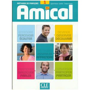 【法語】Amical 1 (A1) - 課本+ 1MP3-CD +解答本 9782090386028 &lt;華通書坊/姆斯&gt;