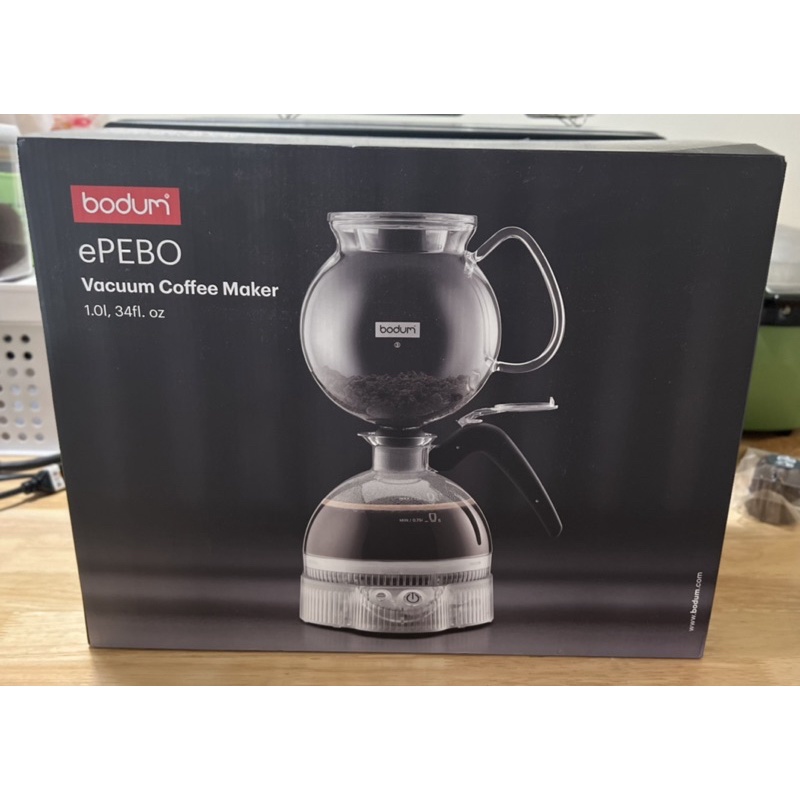 ［二手］丹麥Bodum 虹吸式電動咖啡壺 ePEBO Vacuum Coffee Maker