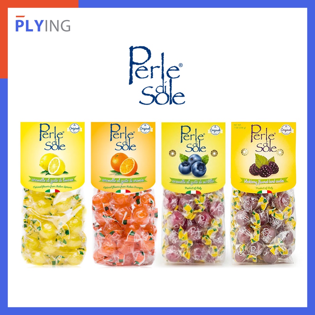 [Perle Di Sole] 波西塔諾糖 200g 4Type(檸檬/橙/藍莓/黑莓) 孕吐糖