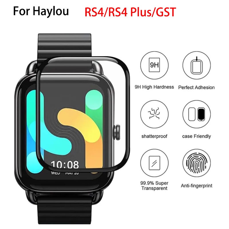 適用於 Haylou RS4 Plus 智能手錶 3D 曲面複合膜適用於 Haylou GST(非玻璃)的 Haylou