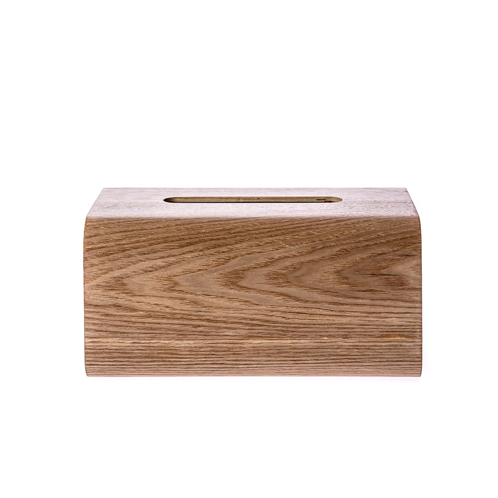【HOLA】 木川-木質面紙盒 灰