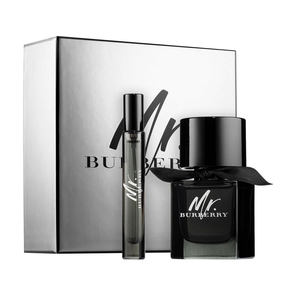 Burberry Mr.Burberry 男性淡香精 淡香精50ML+ 淡香精7.5ML香水禮盒【日韓美妝】