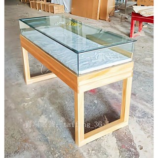下殺 新品 可議價 可代客組裝 實木珠寶展示櫃臺 博物館展廳玻璃櫃 古玩玉器翡翠首飾櫃 中式飾品櫃