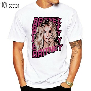 棉 T 恤 Britney Spears 中性成人服裝熱門商品印花服裝? 襯衫 O 領 TOP TEE