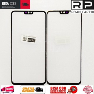 華為 LAYAR HUAWEI HONOR 8X LCD Glass 擋風玻璃觸控式螢幕玻璃前屏 Ts Tc