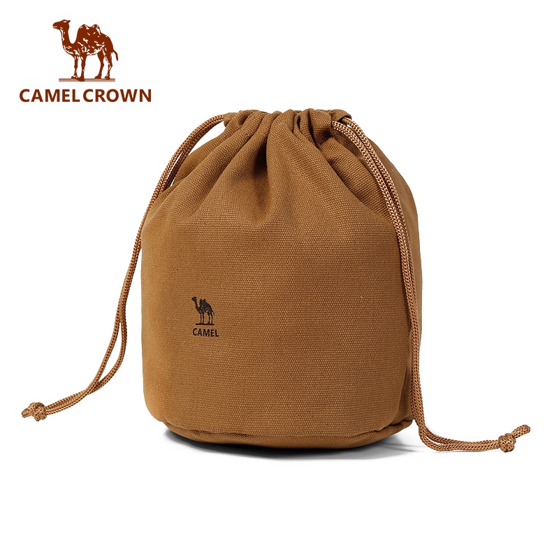 CAMEL CROWN駱駝 露營收納袋 便攜帆布收納包