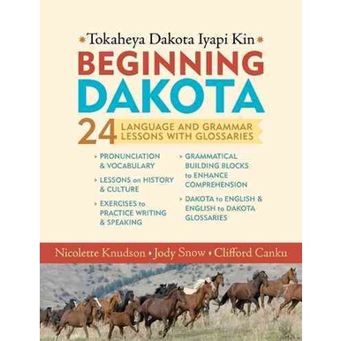 Beginning Dakota/Tokaheya Dakota Iyapi Kin ─ 24 Language and Grammar Lessons With Glossaries/Nicolette Knudson【三民網路書店】