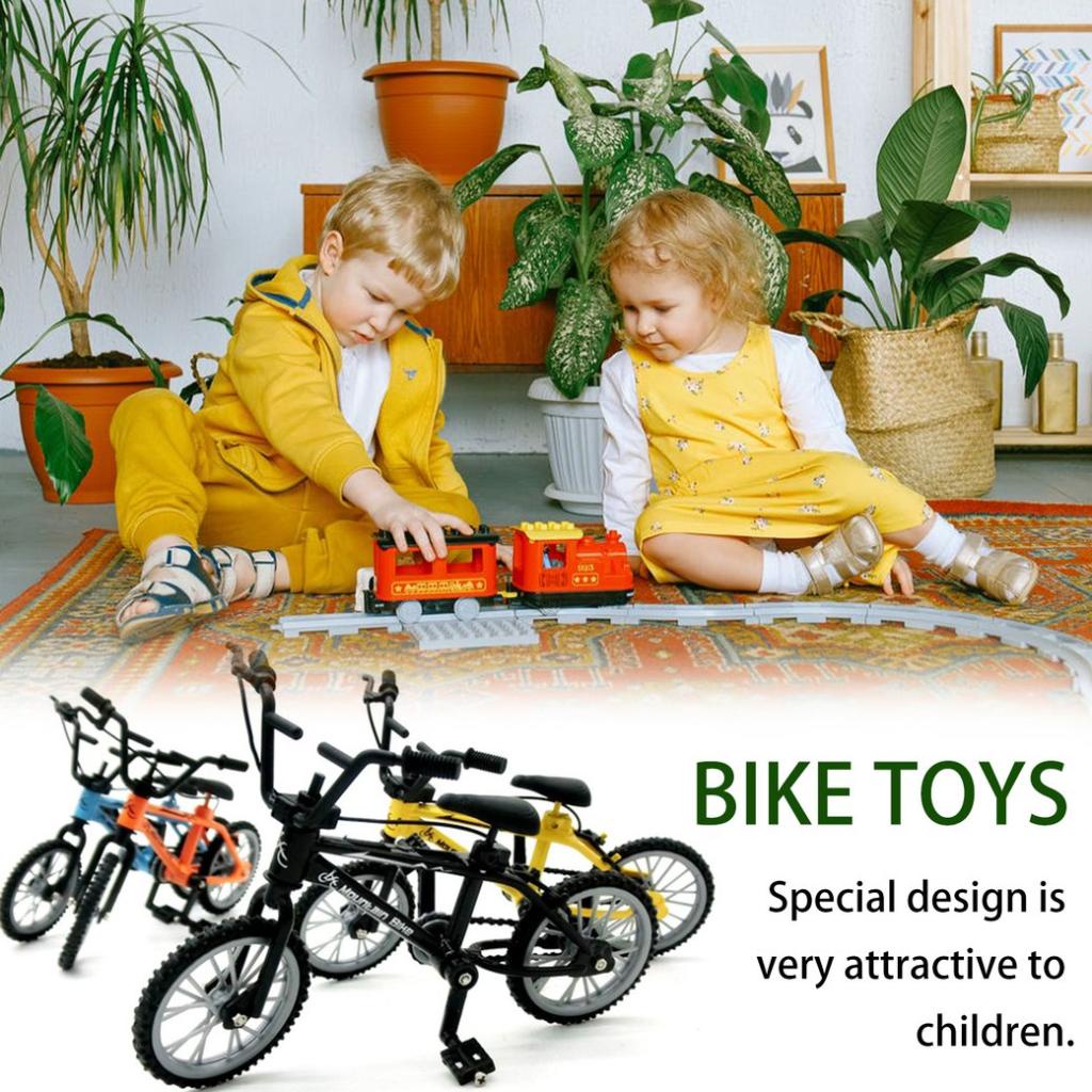BMX 合金手指小輪車功能性兒童自行車模型手指自行車玩具
