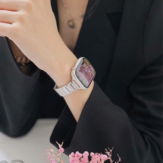 細款三株錶帶 不鏽鋼金屬錶帶 星光色 適用 Apple Watch 錶帶 9 8 7 6 5 SE 40mm 45mm