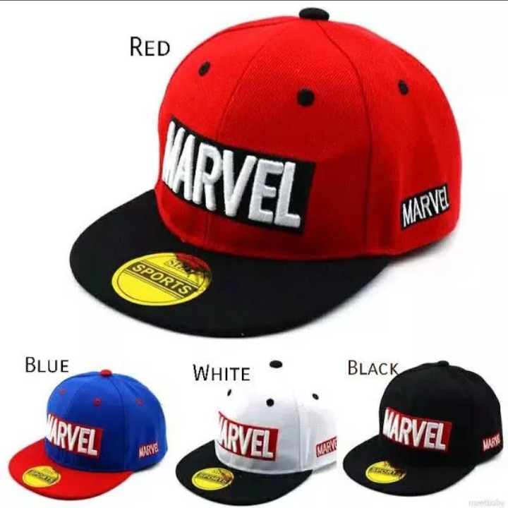 Marvel logo兒童帽子2023最新款兒童帽子