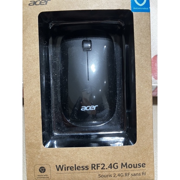《Acer》AMR020無線抗菌滑鼠-全新