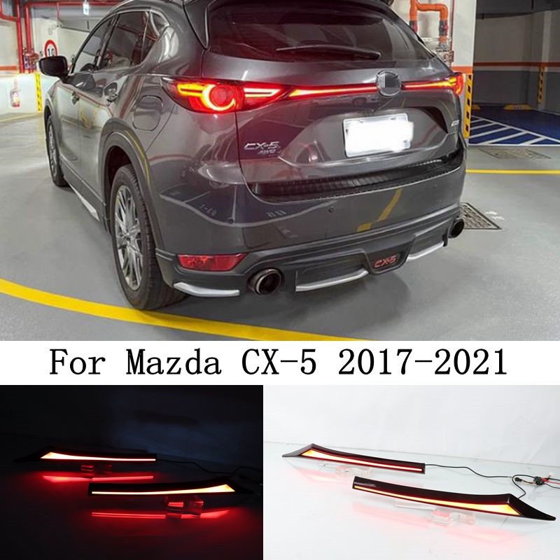 新品熏黑款！！馬自達 MAZDA 17-21年 二代 CX5 CX-5 專用 LED 尾燈 跑馬 流水方向燈 貫穿燈