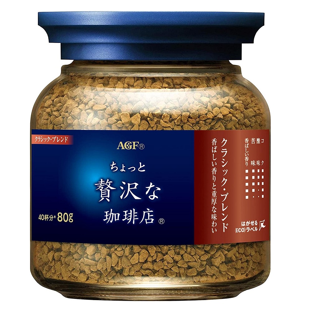 AGF Maxim經典醇厚即溶咖啡 80g【家樂福】