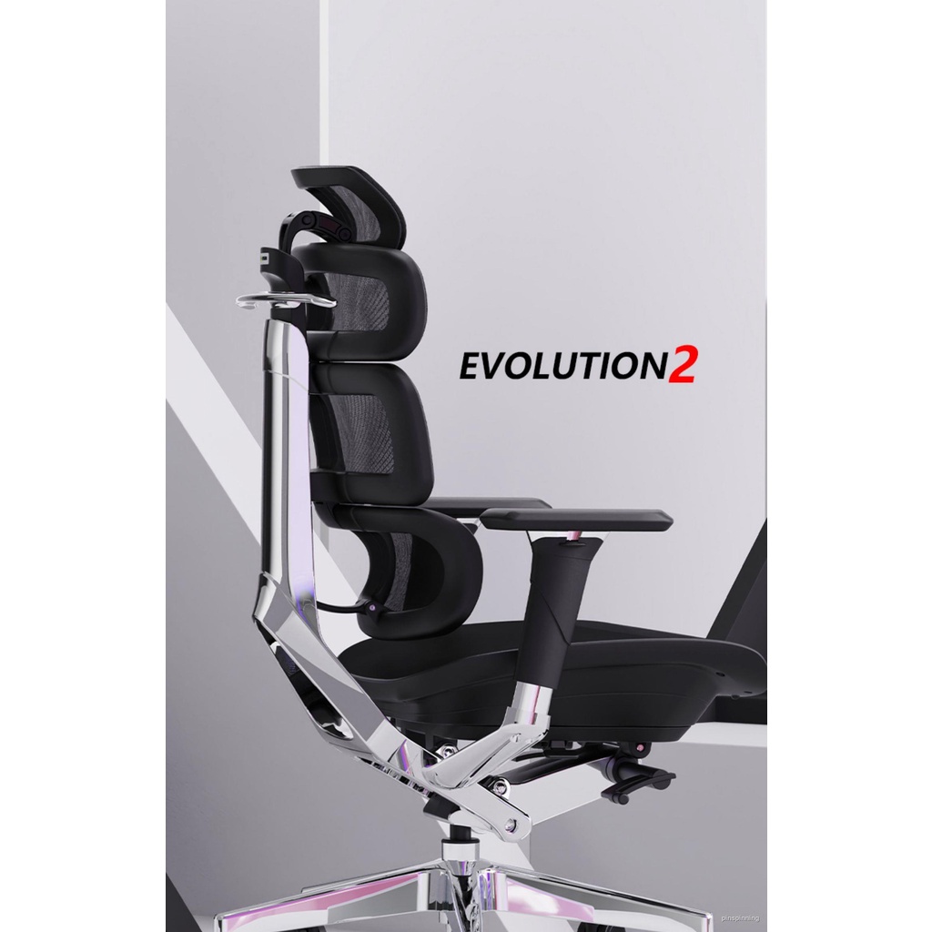 熱銷❀-Ergomax Evolution2 Max電腦椅人體工學椅家用舒適電競椅辦公椅 -椅子-電競椅-凳子-沙發椅