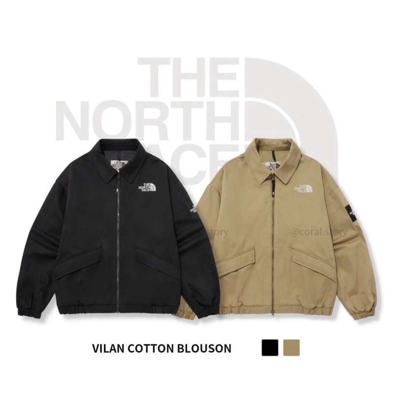 CoralStory🔜The North Face韓國代購VILAN COTTON BLOUSON工裝外套