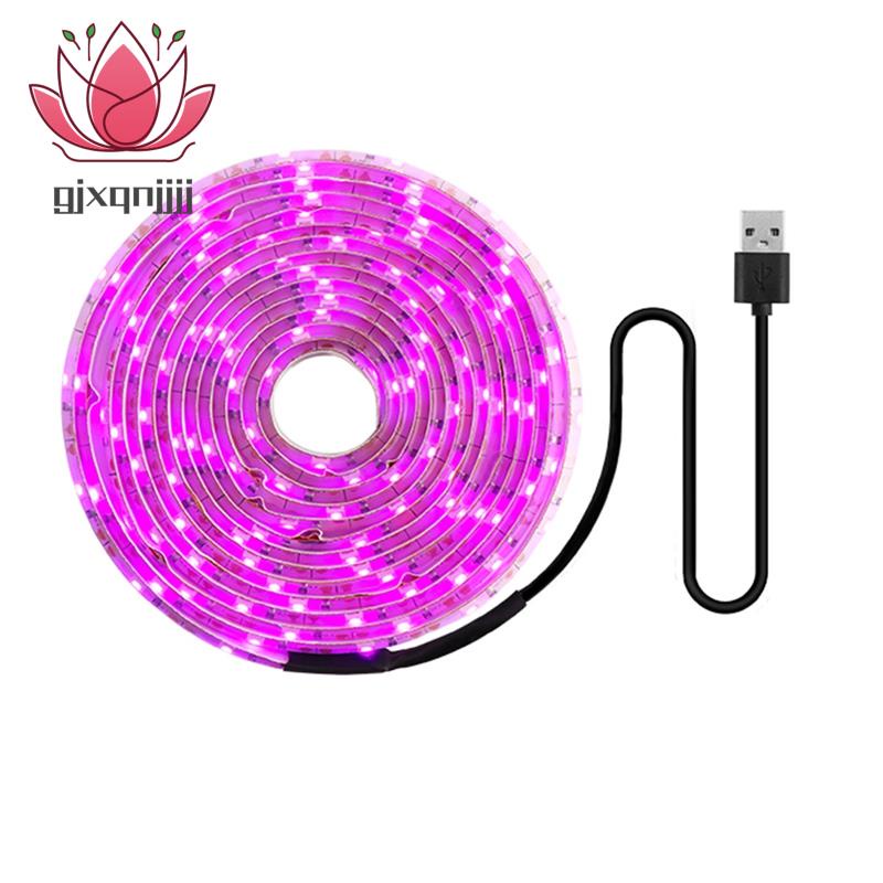 Led 植物生長燈全光譜 5V USB 生長燈條 2835 LED 植物燈,用於植物溫室水培種植 100 厘米