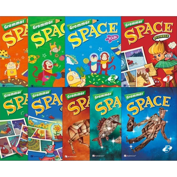 【兒童英語文法】Grammar Space 系列 ( Kids /  Beginner / Grammar Space)(with Workbook) <華通書坊/姆斯>