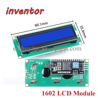 Lcd1602 1602 LCD 模組藍色/黃色綠色螢幕 1602A LCD LED 顯示屏 PCF8574T PCF8