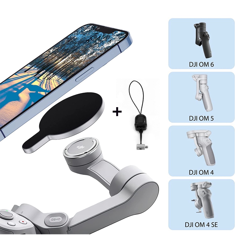 Dji Osmo Mobile 6 5 4 Se 手持穩定器的磁性手機支架手持雲台配件的 Magsafe 支架手持雲台配