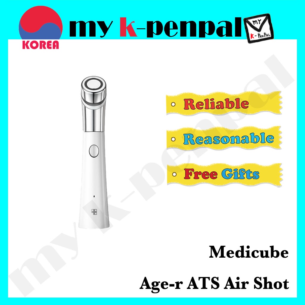 [medicube](免費贈品)Age-r ATS Air Shot 1EA/皮膚按摩器 家用電器 毛孔護理/從韓國來的